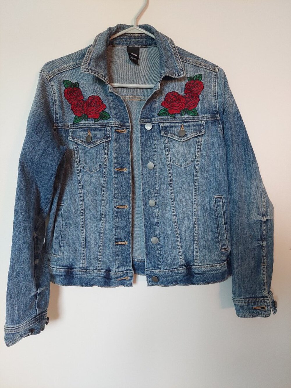 Disney Beauty and the Beast Jean Jacket Size Small/M